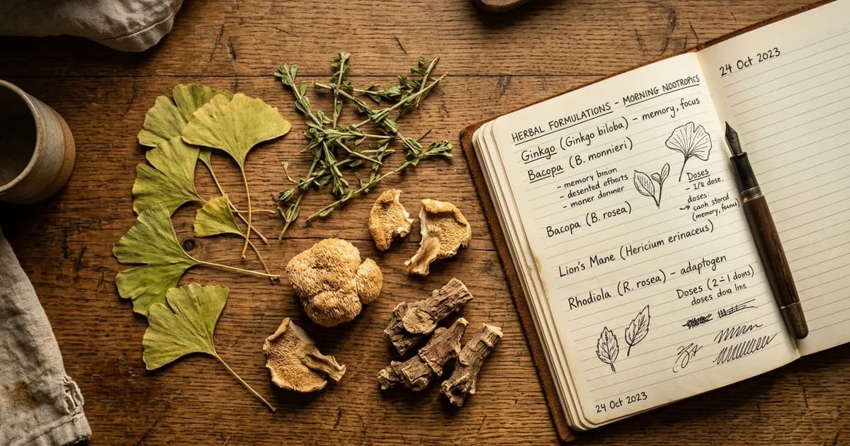 Adderall Herbal Substitute: The Complete Guide to Natural Focus Alternatives