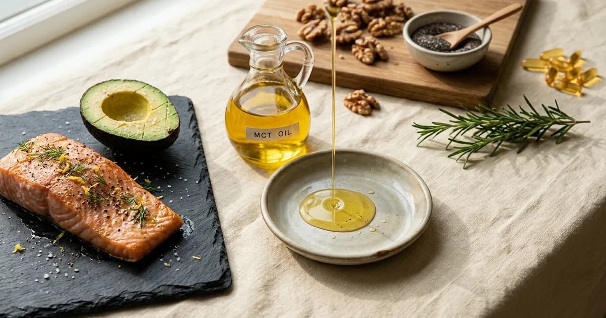 Healthy Fats for Brain Performance: Omega-3, MCT, and the Cognition Connection