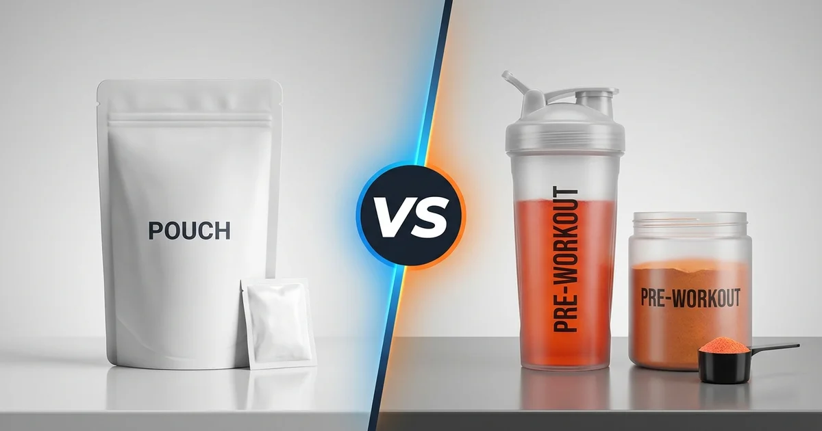 Caffeine Pouch vs Pre-Workout: Focus and Energy Without the Shaker Bottle